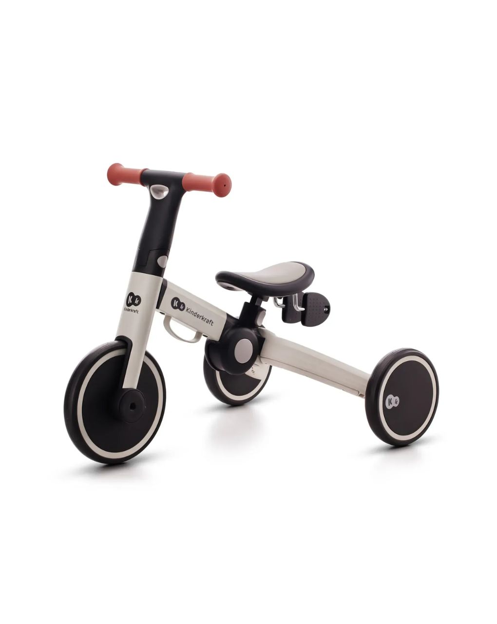 Kinderkraft πτυσόμενο τρίκυκλο ποδήλατο 4trike silver grey kr4tri22gry0000 - Kinderkraft
