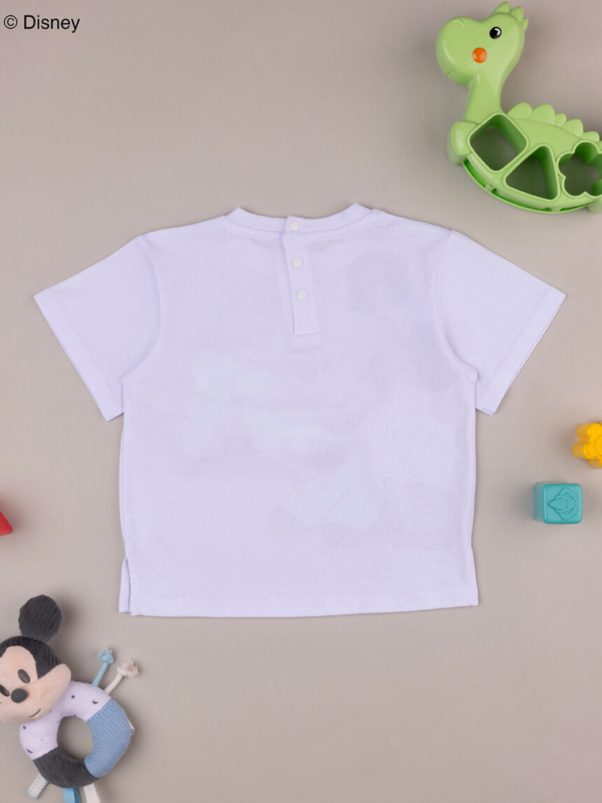 βρεφικό t-shirt λευκό με mickey για αγόρι - Prénatal