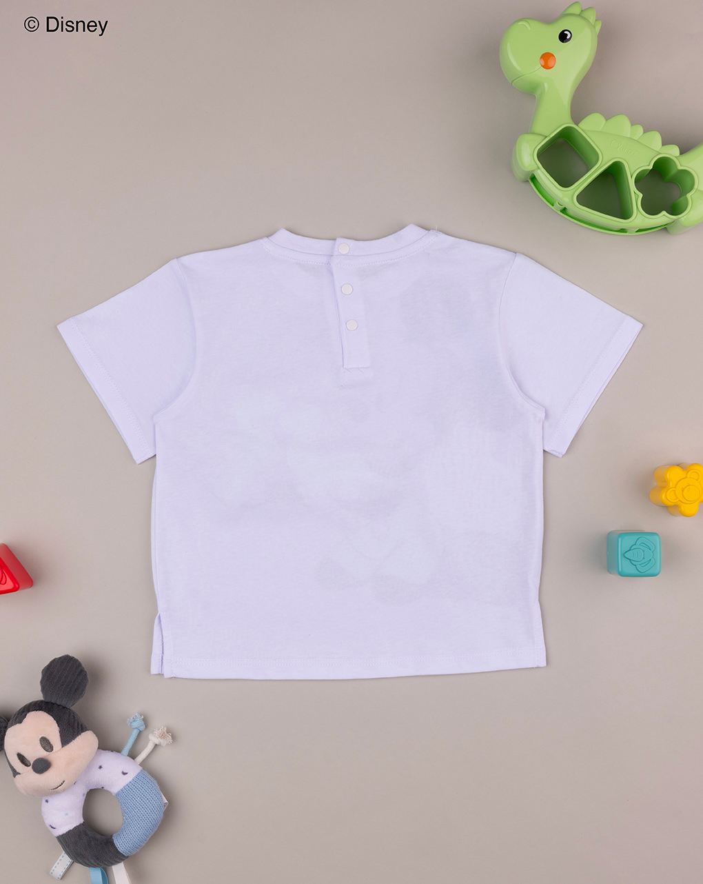 βρεφικό t-shirt λευκό με mickey για αγόρι - Prénatal