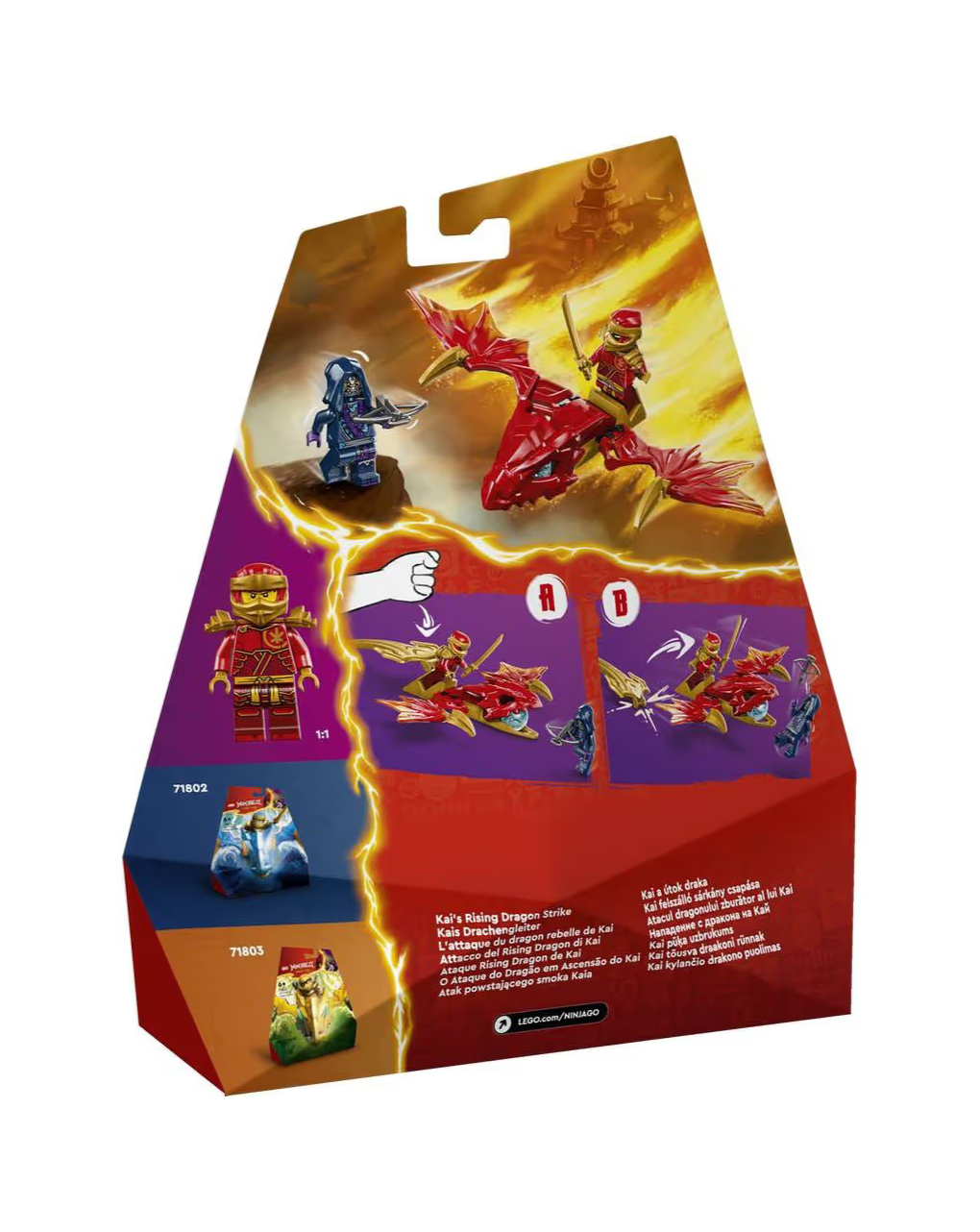 Lego ninjago kai's rising dragon strike 71801 - Lego