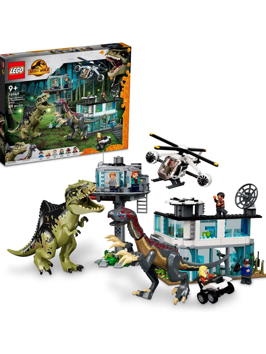 Lego jurassic world giganotosaurus & therizinosaurus attack 76949 - Lego