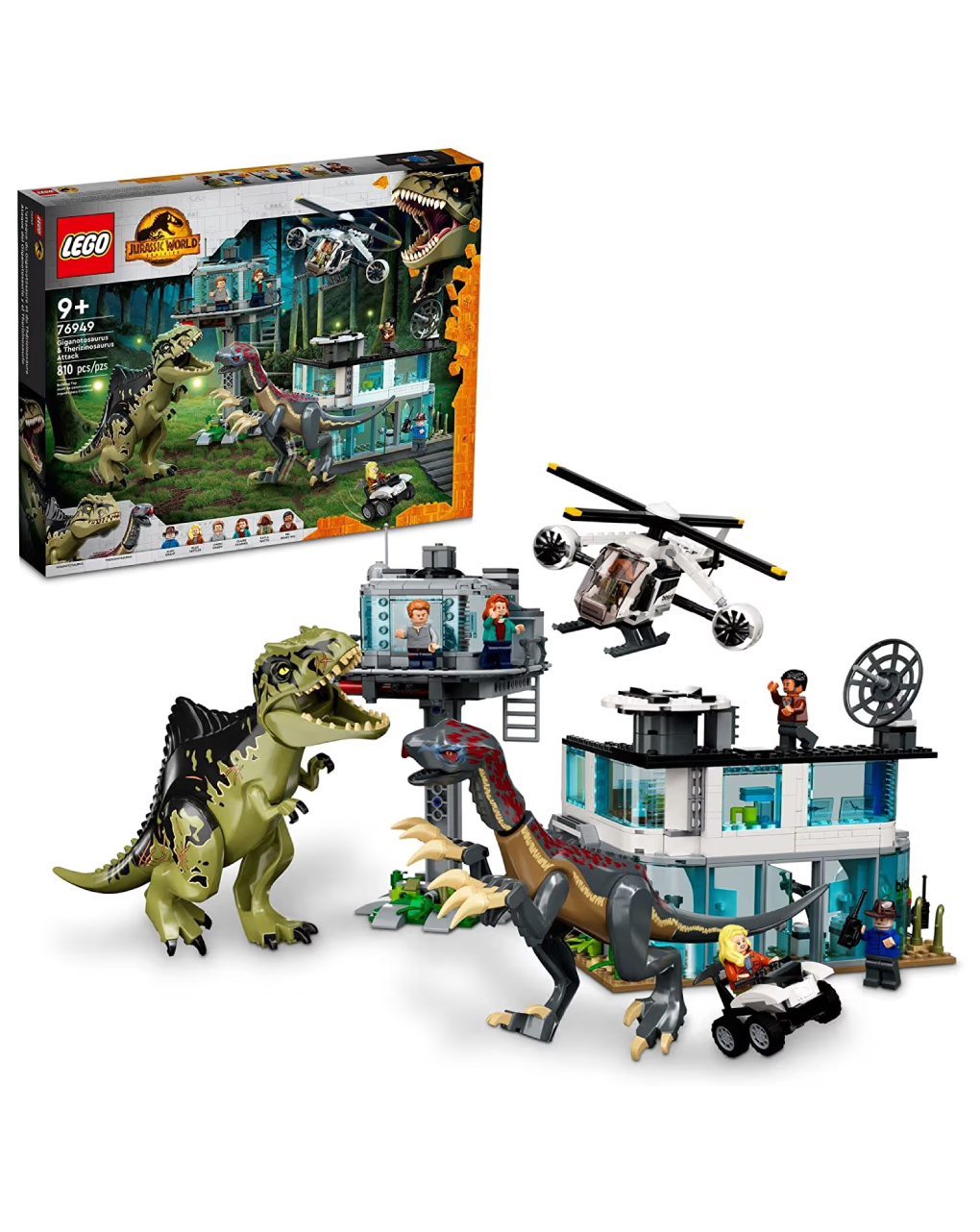 Lego jurassic world giganotosaurus & therizinosaurus attack 76949 - Lego