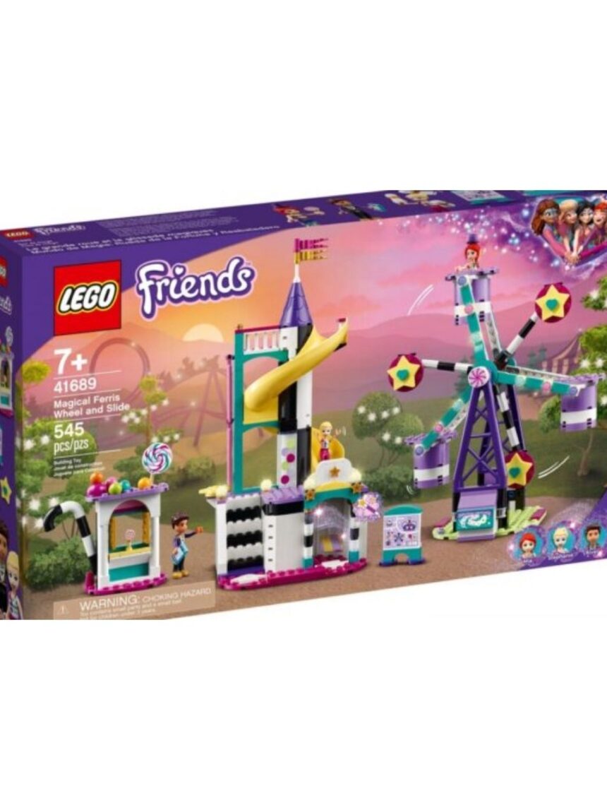 Lego friends μαγική ρόδα λούνα παρκ και τσουλήθρα 41689 - Lego