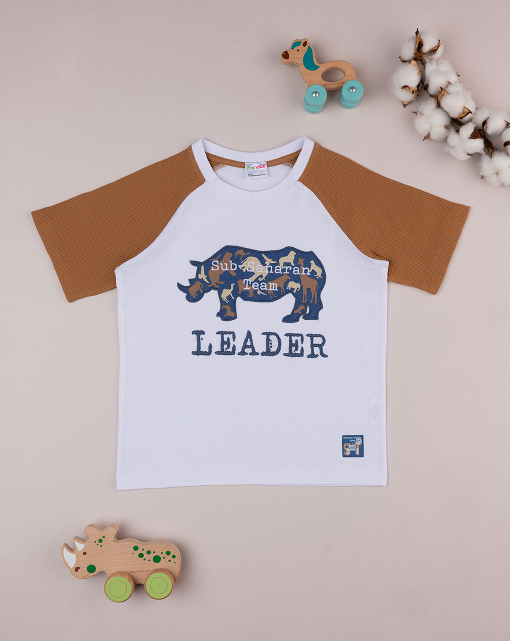 παιδικό t-shirt λευκό leader για αγόρι
