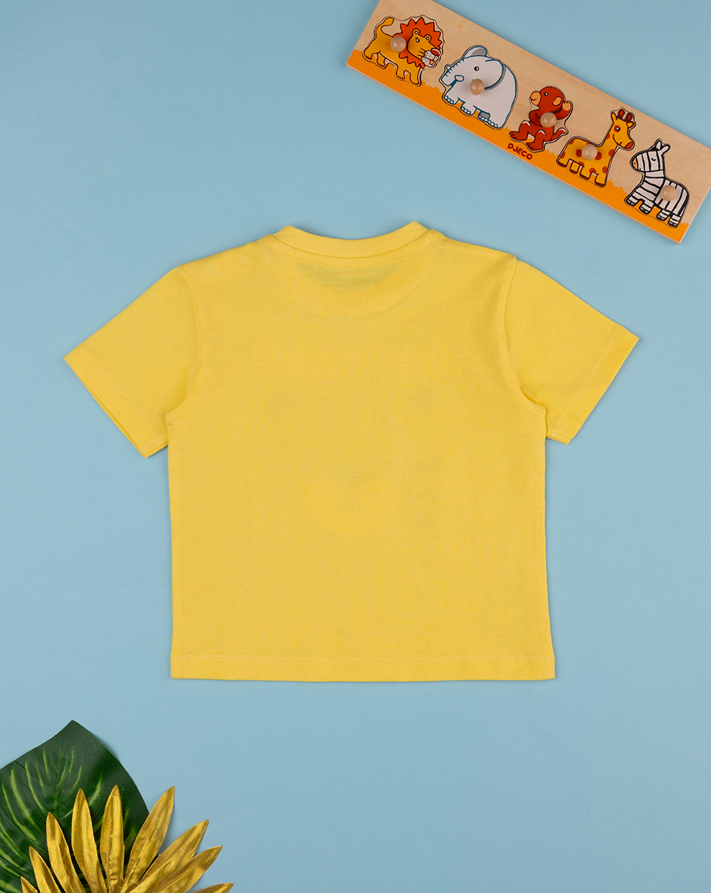 βρεφικό t-shirt κίτρινο με τιγράκια για αγόρι - Prénatal