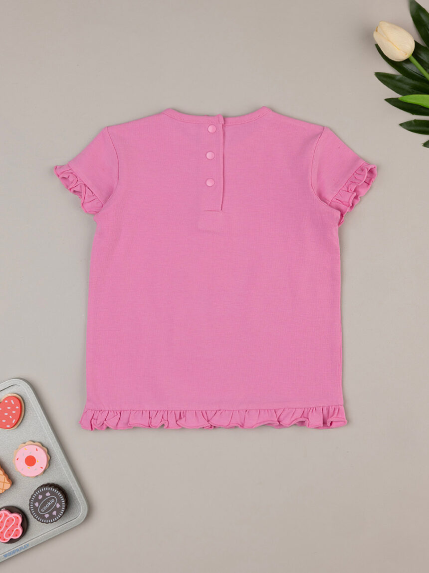 βρεφικό t-shirt ροζ με τη marie για κορίτσι - Prénatal