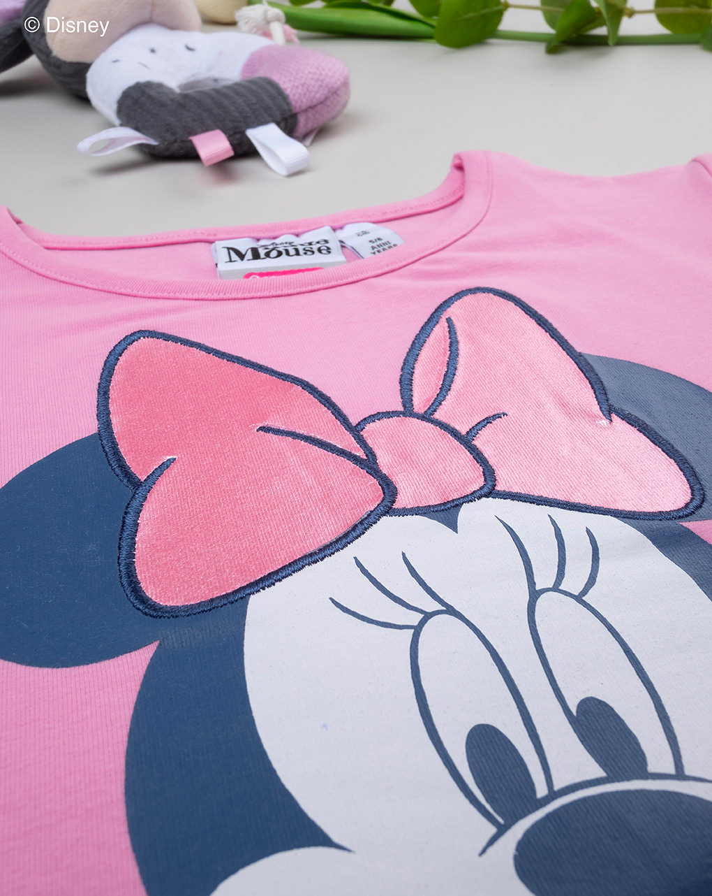 παιδικό σετ t-shirt και σορτσάκι minnie για κορίτσι - Prénatal