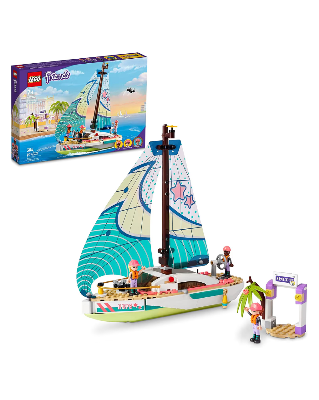 Lego friends stephanie’s sailing adventure 41716