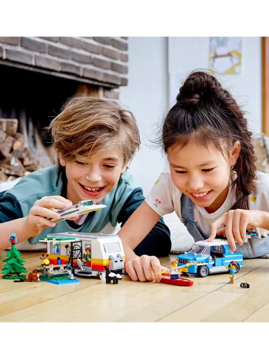 Lego creator οικογενειακές διακοπές με τροχόσπιτο 31108 - Lego