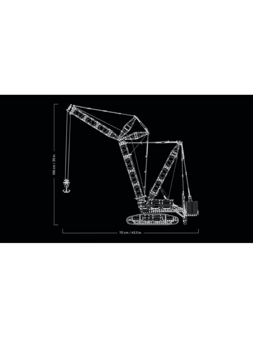 Lego technic liebherr crawler crane lr 13000 42146 - Lego