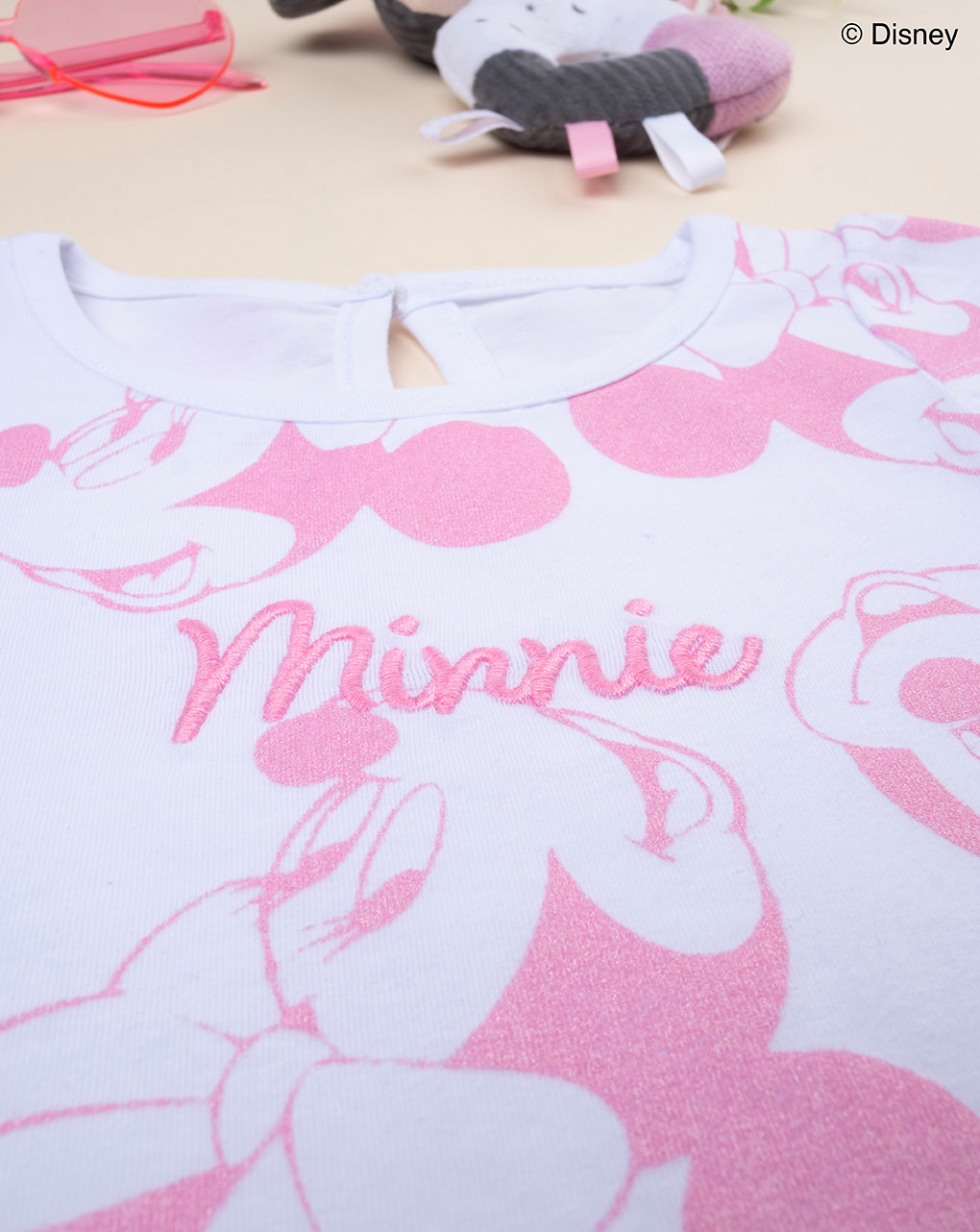 βρεφικό σετ t-shirt και σορτσάκι minnie για κορίτσι - Prénatal