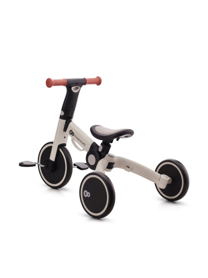 Kinderkraft πτυσόμενο τρίκυκλο ποδήλατο 4trike silver grey kr4tri22gry0000 - Kinderkraft
