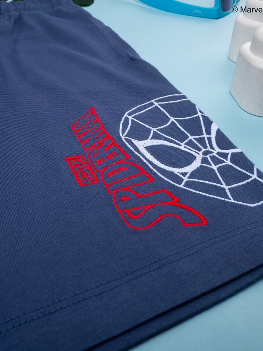 παιδικό σετ t-shirt και σορτσάκι spiderman για αγόρι - Prénatal