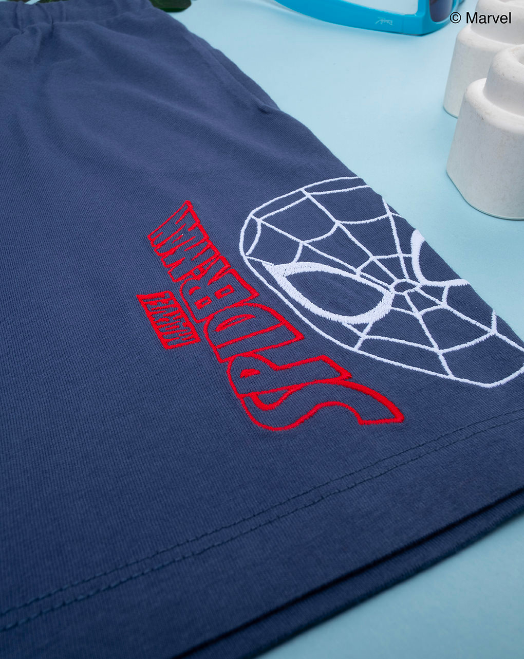 παιδικό σετ t-shirt και σορτσάκι spiderman για αγόρι - Prénatal