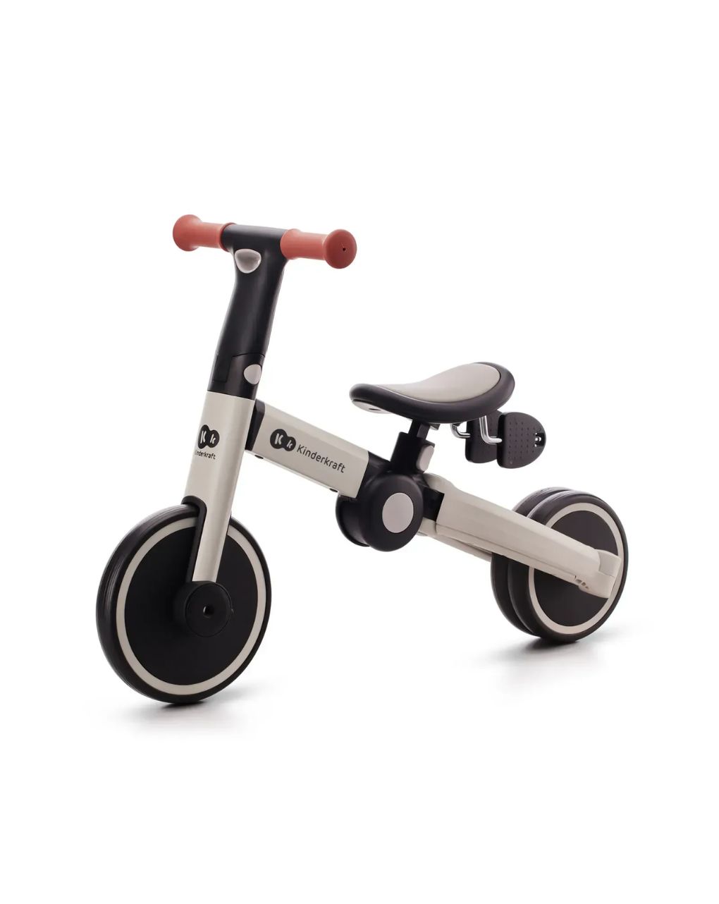 Kinderkraft πτυσόμενο τρίκυκλο ποδήλατο 4trike silver grey kr4tri22gry0000 - Kinderkraft