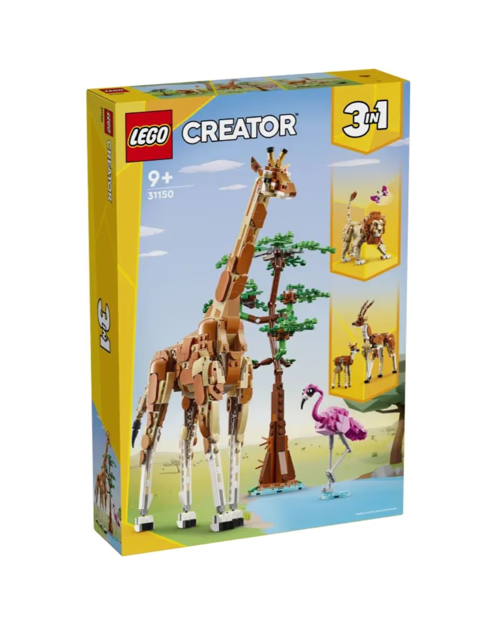 Lego creator 3 in 1 wild safari animals 31150 - Lego