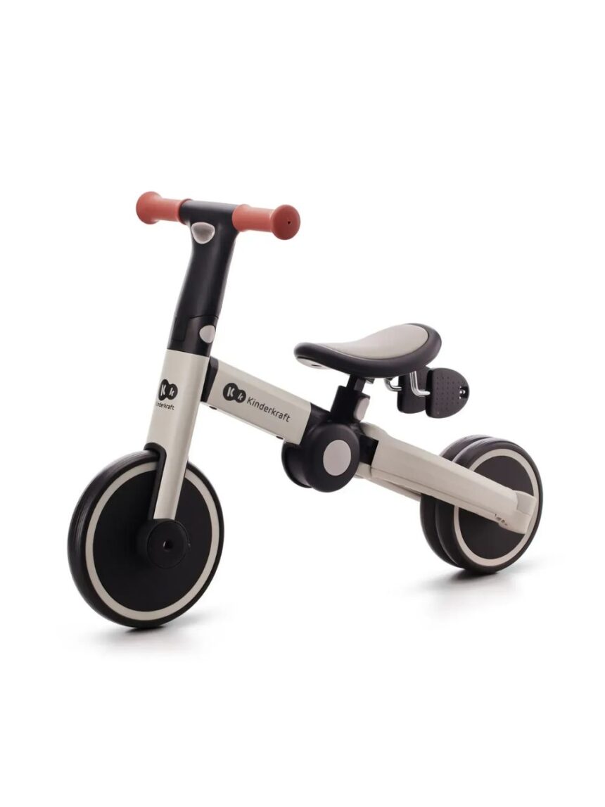 Kinderkraft πτυσόμενο τρίκυκλο ποδήλατο 4trike silver grey kr4tri22gry0000 - Kinderkraft