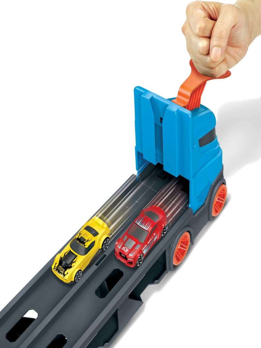 Mattel hot wheels® νταλίκα-πίστα 2 σε 1 gvg37 - Hot wheels