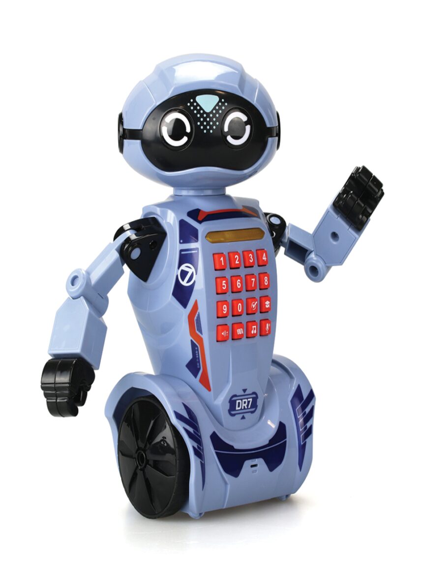 λαμπάδα silverlit ycoo robo dr7 τηλεκατευθυνόμενο ρομπότ - μιλάει ελληνικά 7530-88046 - Silverlit