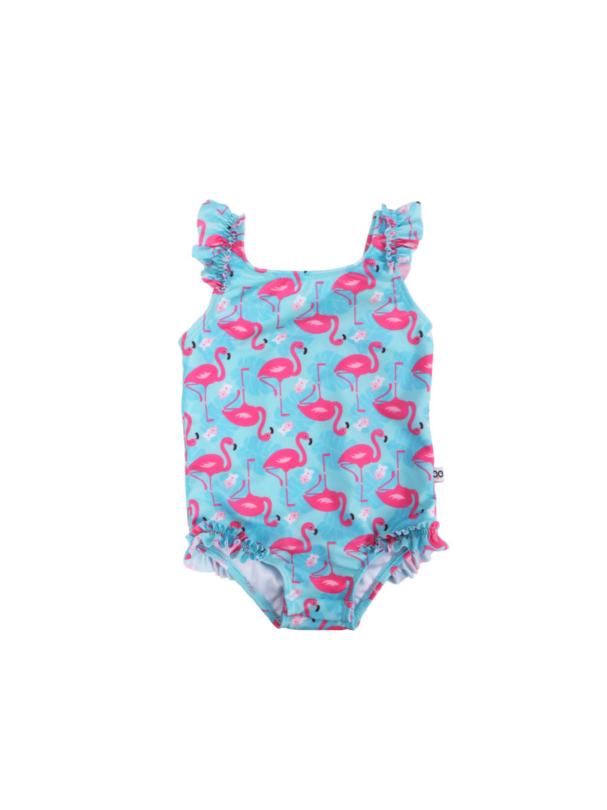 Zoocchini ολόσωμο μαγιό franny the flamingo zoo12251 - Zoocchini