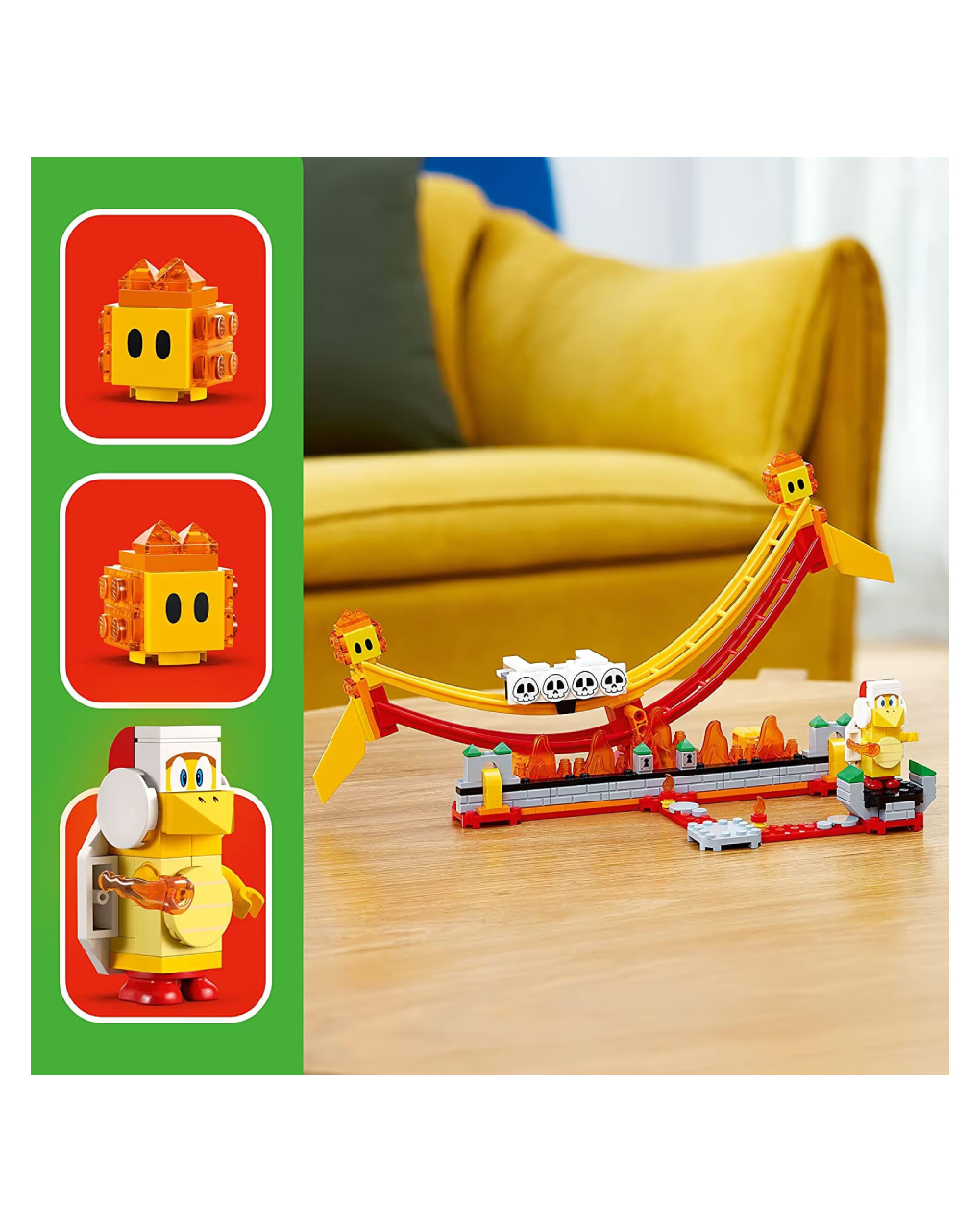 Lego super mario lava wave ride expansion set 71416 - Lego