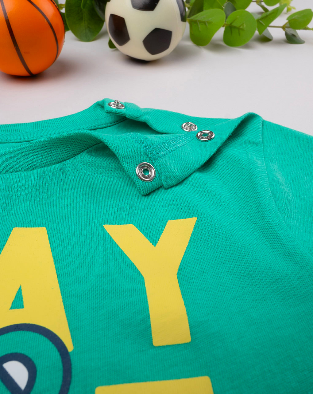 βρεφικό t-shirt πράσινο champion για αγόρι - Prénatal