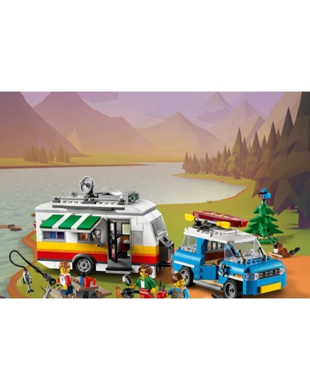Lego creator οικογενειακές διακοπές με τροχόσπιτο 31108 - Lego