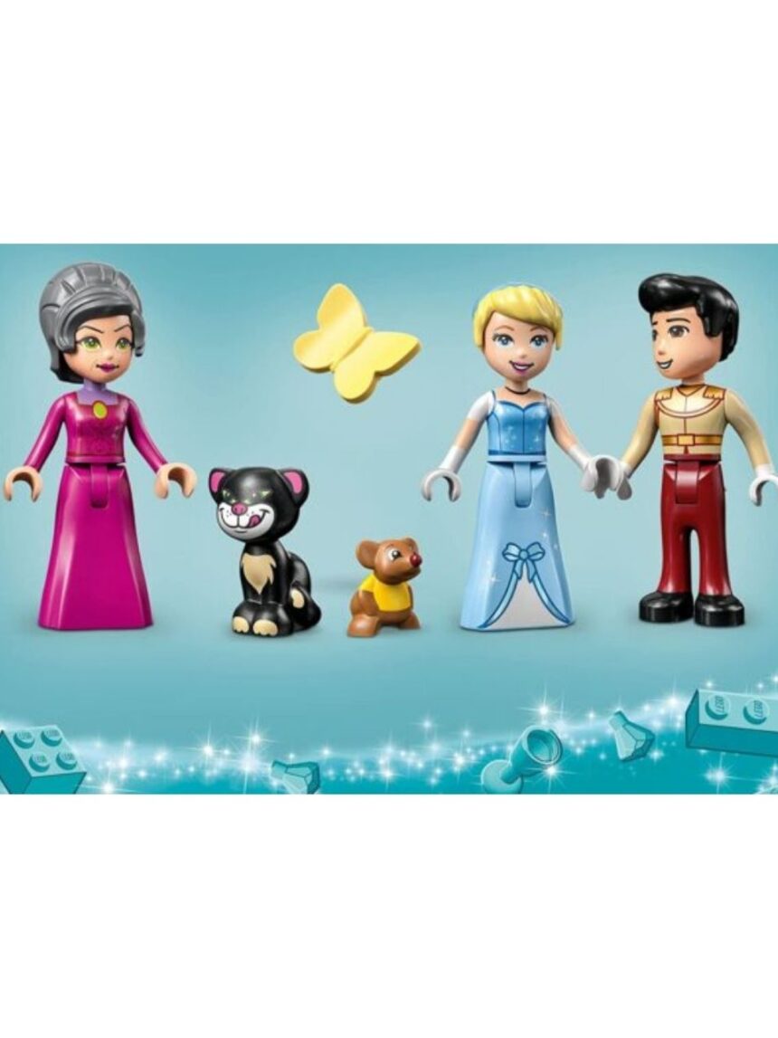 Lego disney princess cinderella & prince charming’s castle 43206 - Lego
