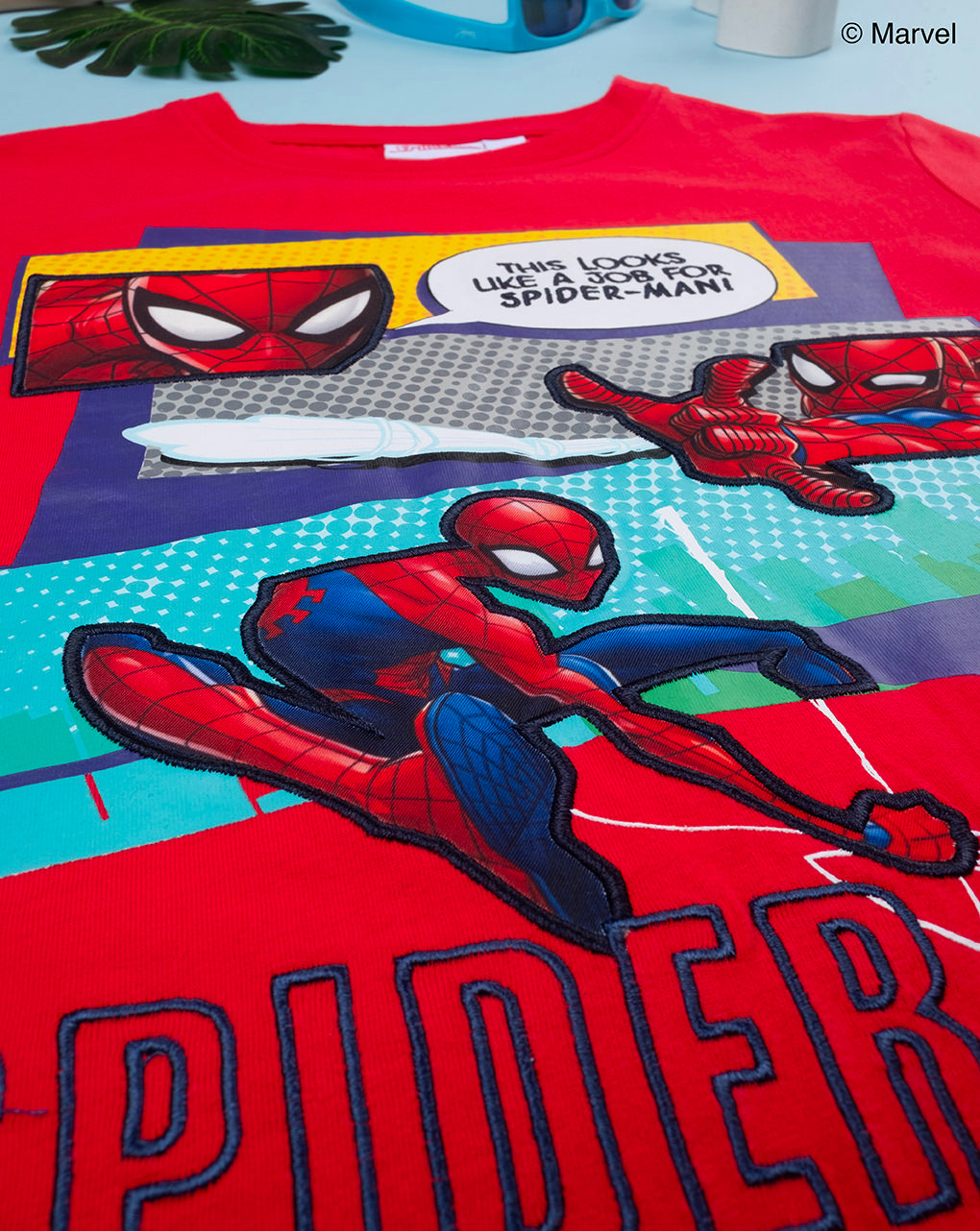 παιδικό σετ t-shirt και σορτσάκι spiderman για αγόρι - Prénatal