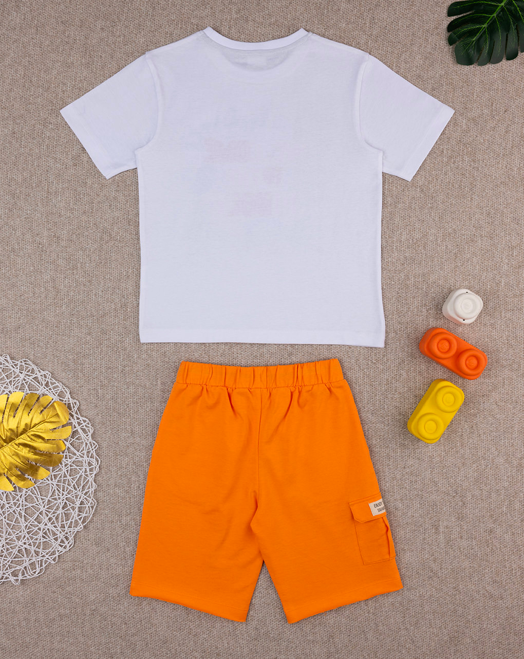παιδικό σετ t-shirt και βερμούδα safari για αγόρι - Prénatal