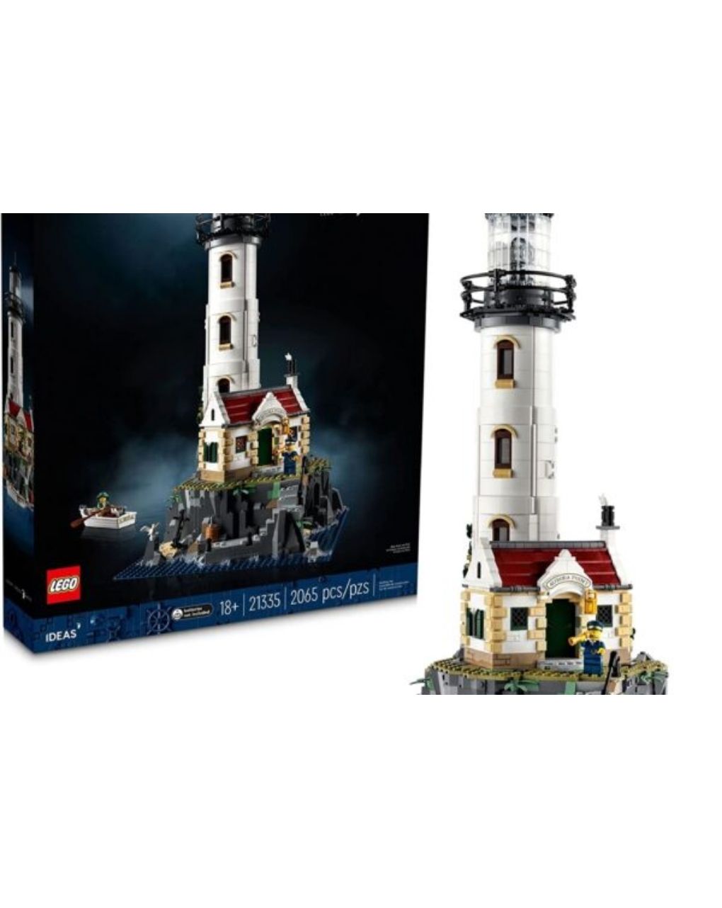 Lego ideas motorized lighthouse 21335