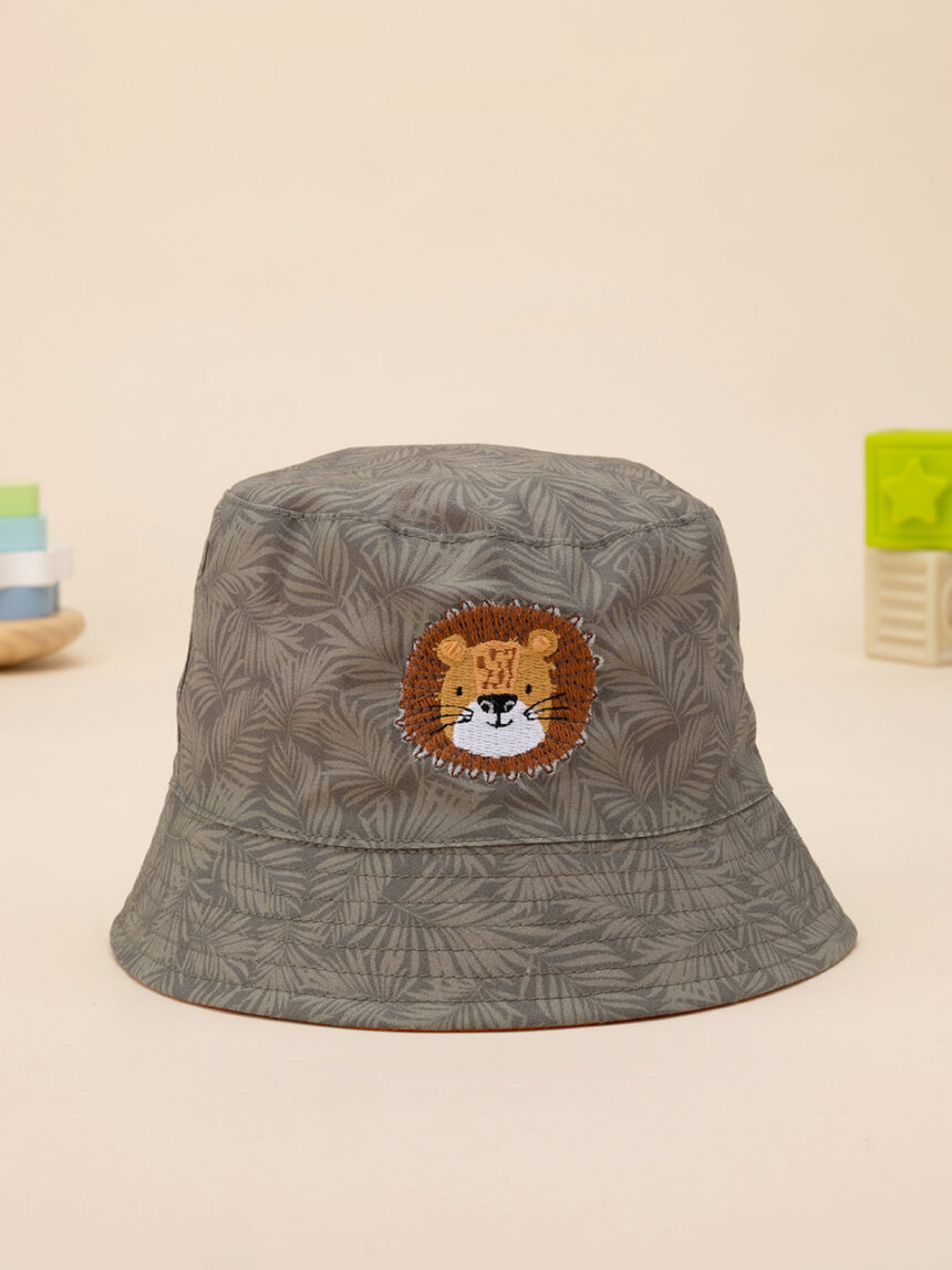 βρεφικό καπέλο ψαρά χακί jungle για αγόρι - Prénatal