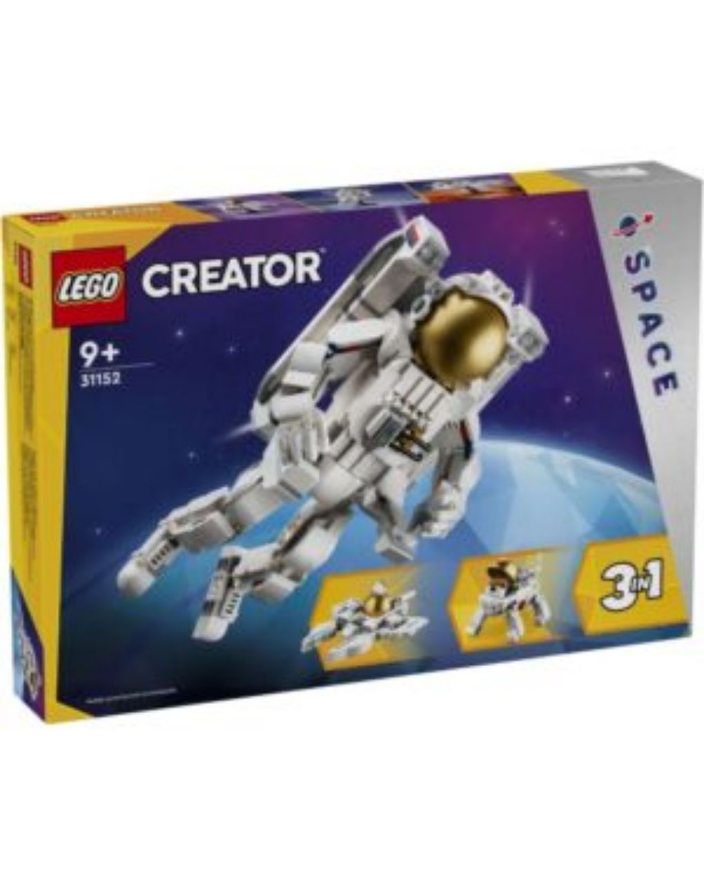 Lego creator 3 in 1 wild space astronaut 31152