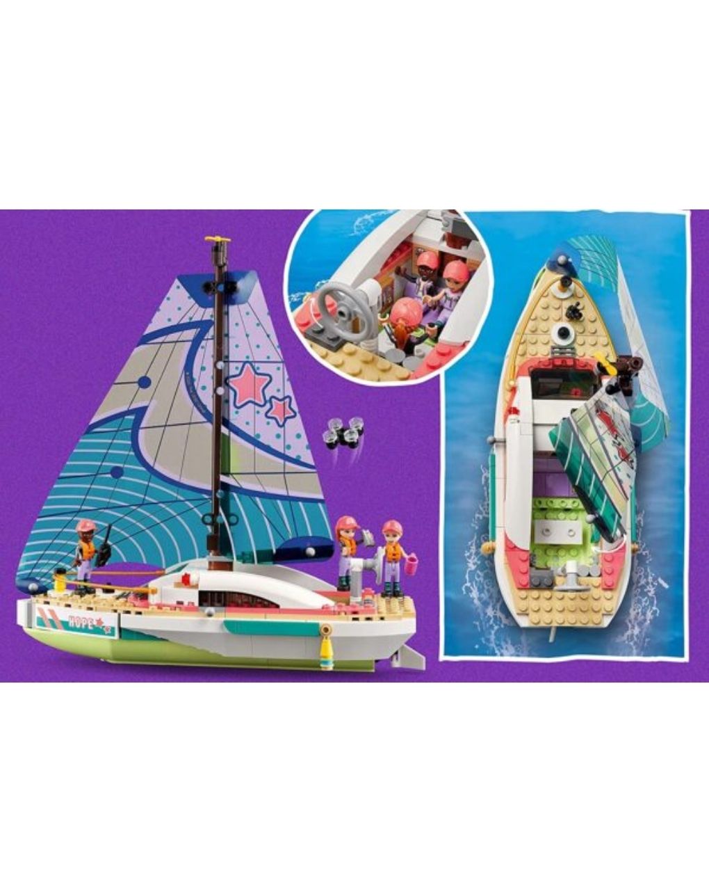 Lego friends stephanie’s sailing adventure 41716 - Lego