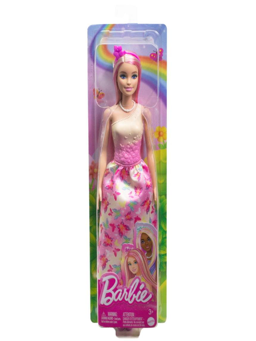 Barbie λαμπάδα νέα πριγκίπισσα ροζ ανταύγιες hrr08 - BARBIE
