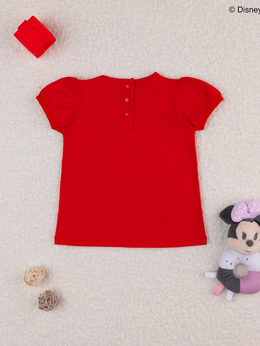 βρεφικό t-shirt κόκκινο minnie για κορίτσι - Prénatal