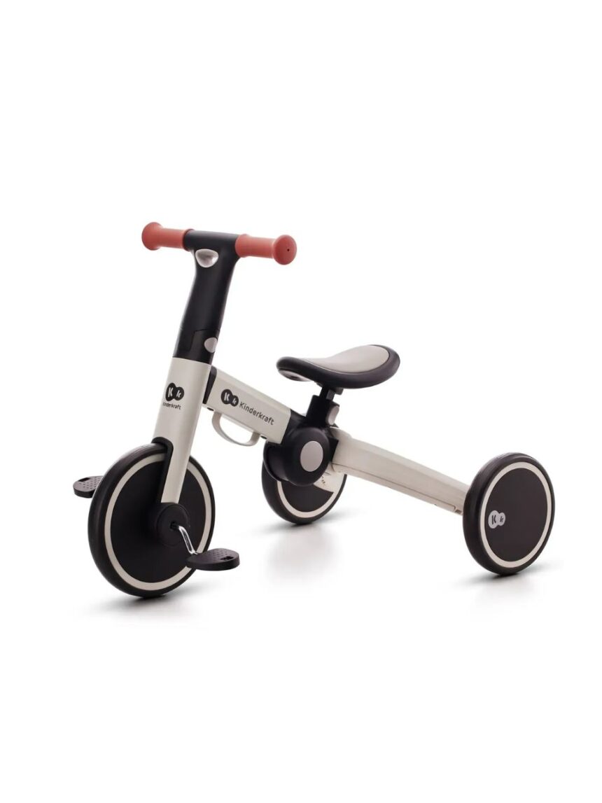Kinderkraft πτυσόμενο τρίκυκλο ποδήλατο 4trike silver grey kr4tri22gry0000 - Kinderkraft