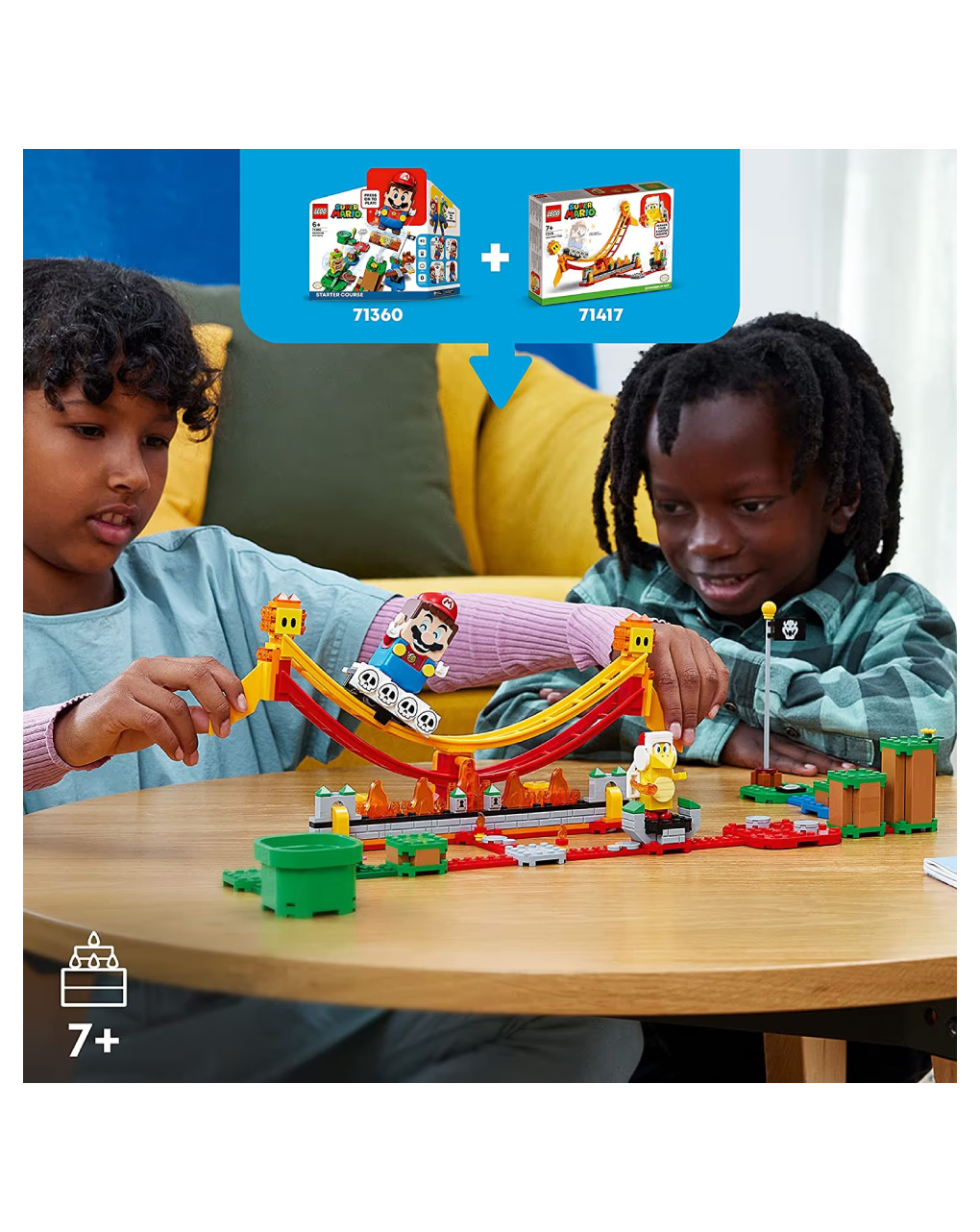 Lego super mario lava wave ride expansion set 71416 - Lego