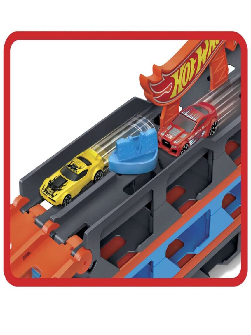 Mattel hot wheels® νταλίκα-πίστα 2 σε 1 gvg37 - Hot wheels