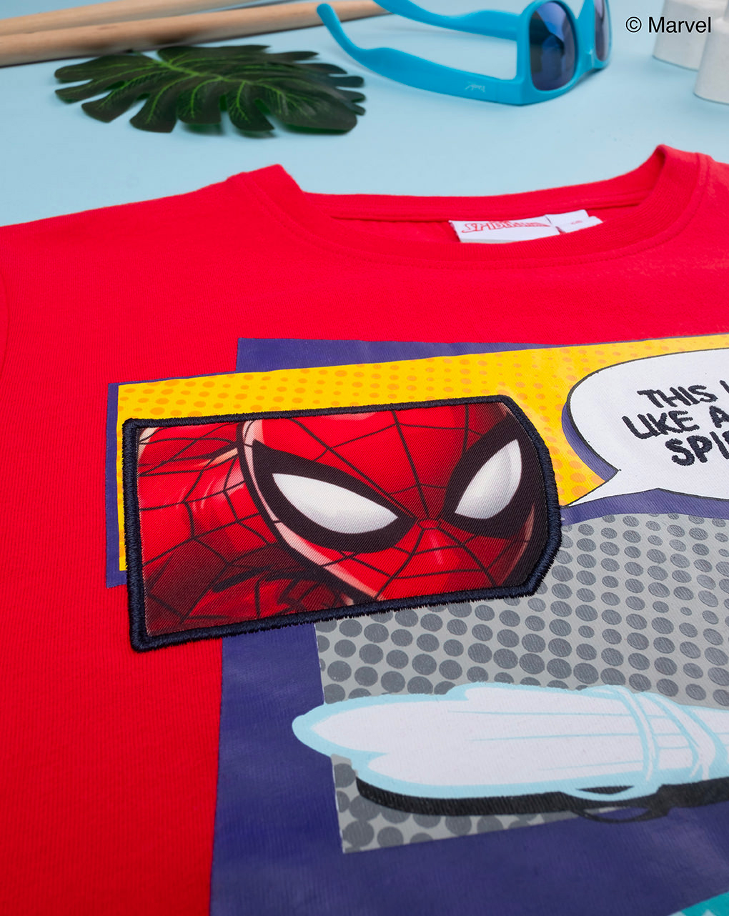 παιδικό σετ t-shirt και σορτσάκι spiderman για αγόρι - Prénatal