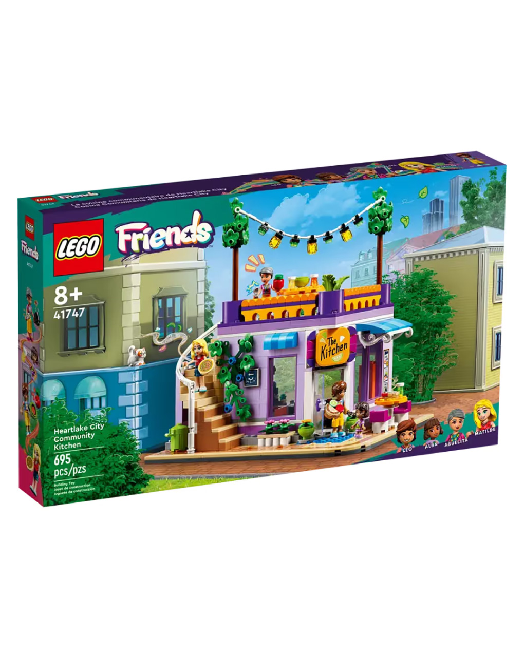 Lego friends heartlike city community kitchen 41747