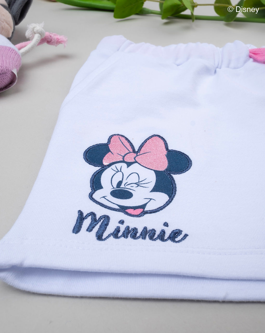 παιδικό σετ t-shirt και σορτσάκι minnie για κορίτσι - Prénatal