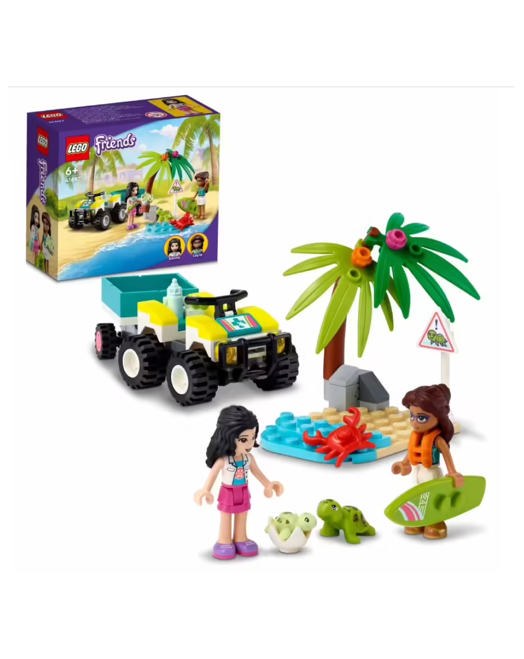 Lego friends επιχείρηση διάσωσης χελώνας 41697