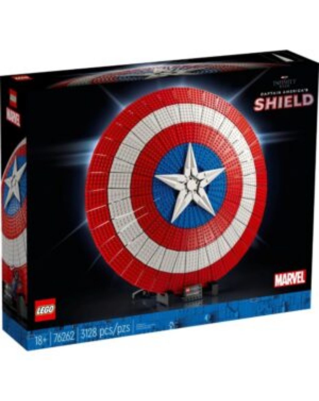 Lego super heroes captain america’s shield 76262