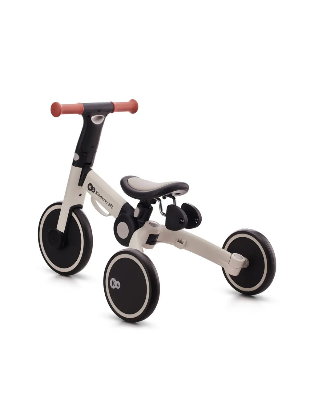 Kinderkraft πτυσόμενο τρίκυκλο ποδήλατο 4trike silver grey kr4tri22gry0000 - Kinderkraft