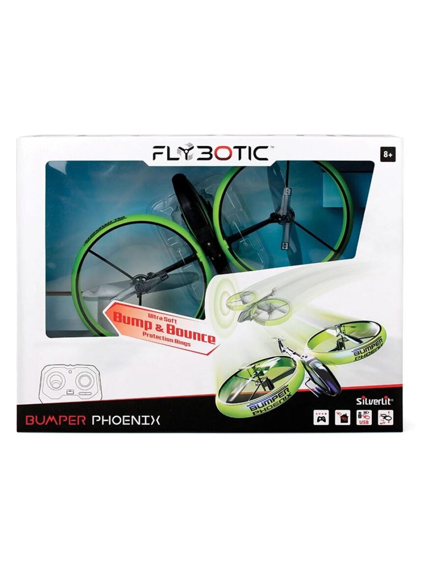 τηλεκατευθυνόμενο flybotic bumper phoenix 7530-84814 - Silverlit