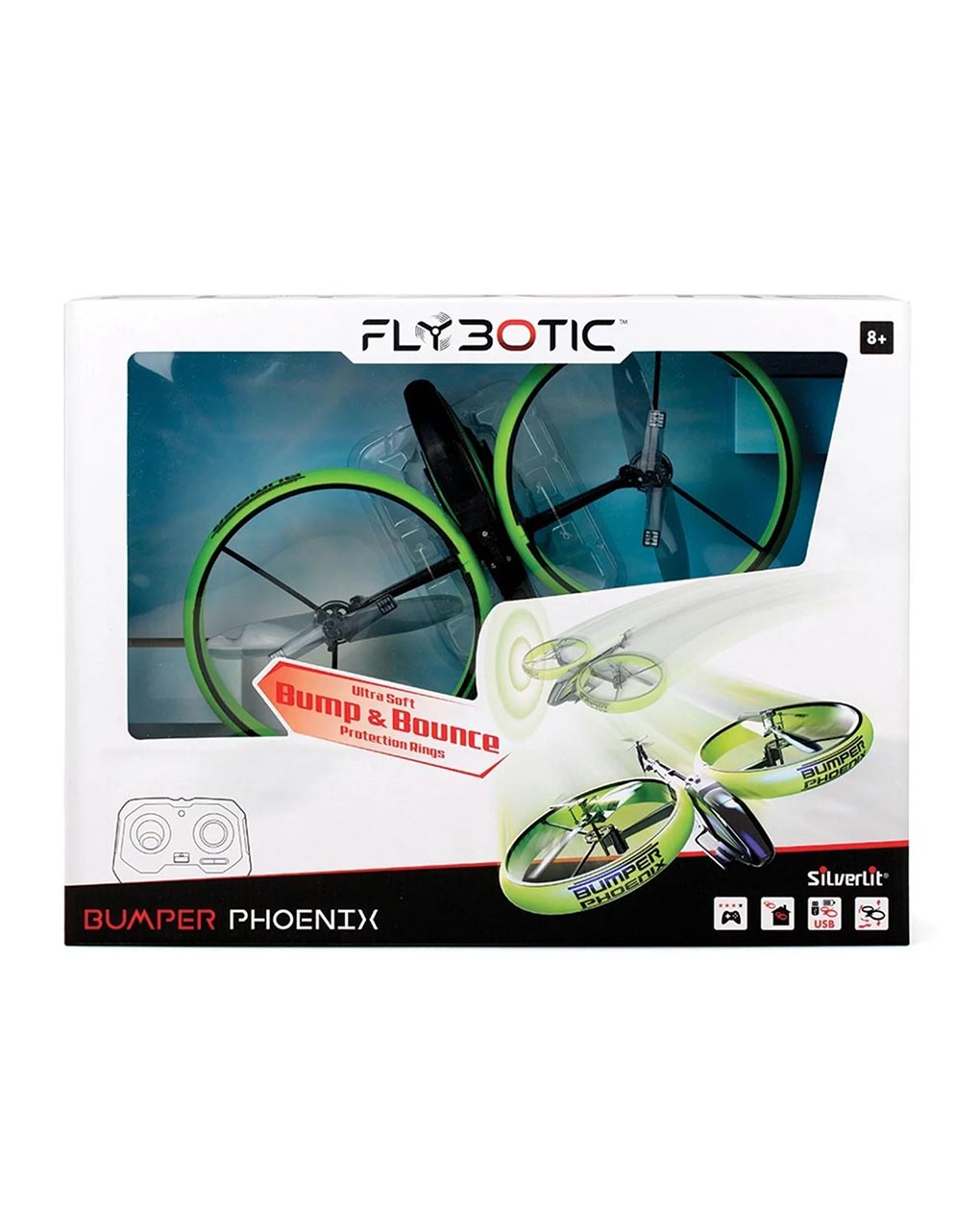 τηλεκατευθυνόμενο flybotic bumper phoenix 7530-84814 - Silverlit
