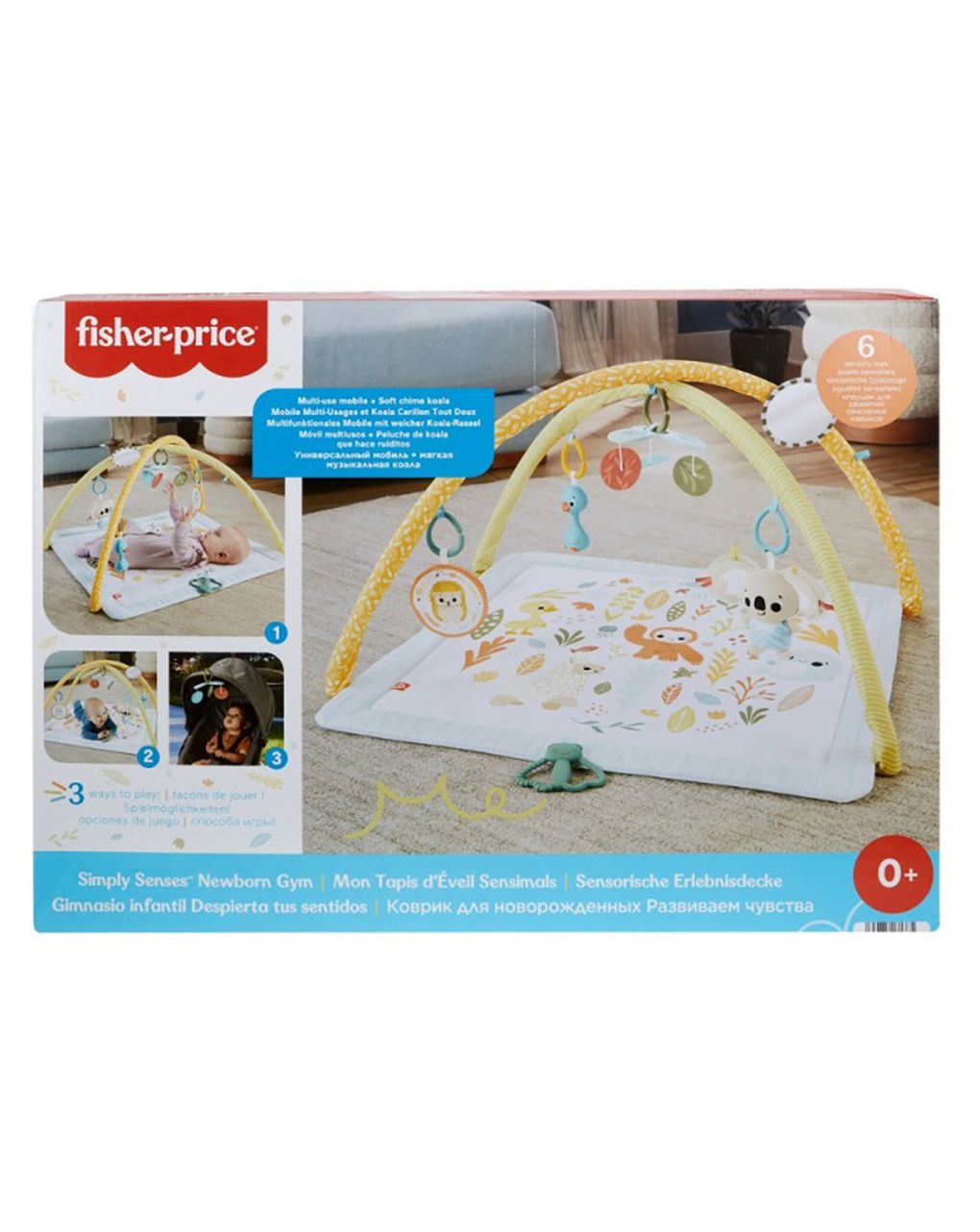 Fisher-price γυμναστήριο – οι πρώτες του αισθήσεις hrb15 - Fisher-Price