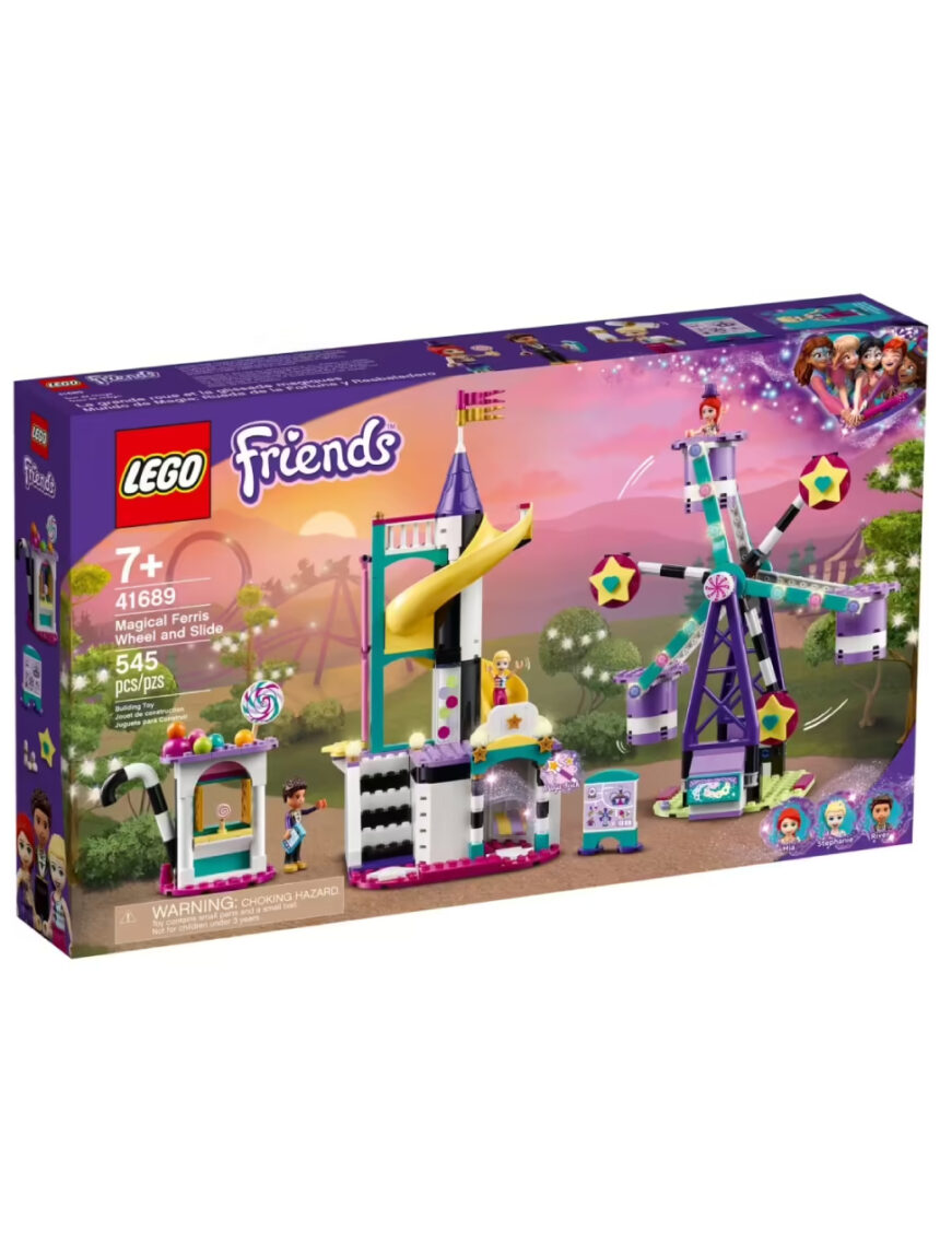Lego friends μαγική ρόδα λούνα παρκ και τσουλήθρα 41689 - Lego