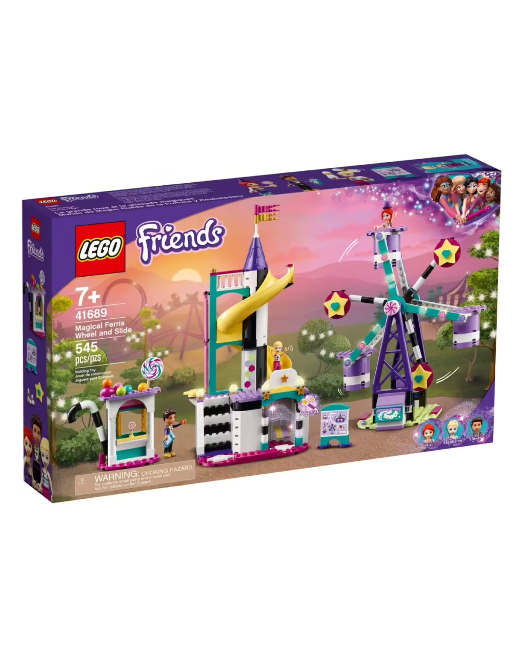 Lego friends μαγική ρόδα λούνα παρκ και τσουλήθρα 41689 - Lego